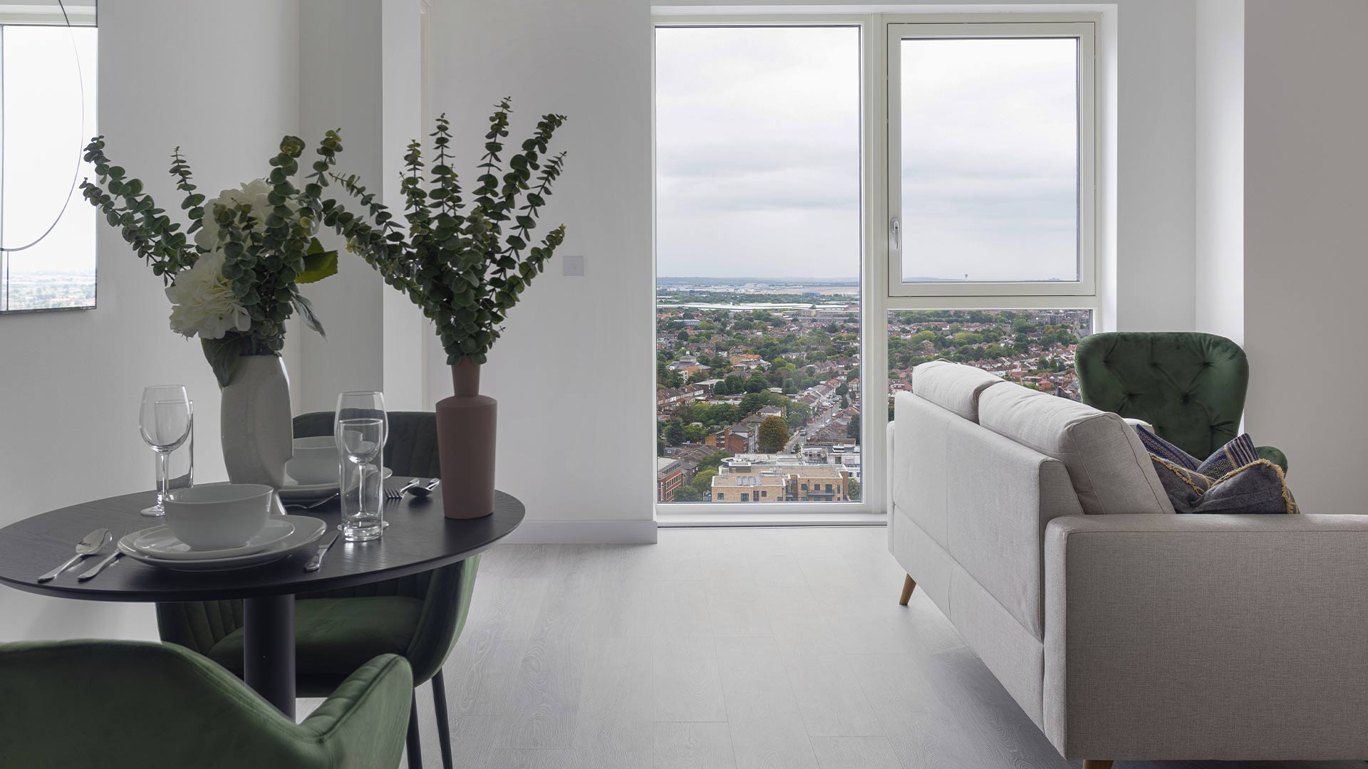 Kempton Apartments living room