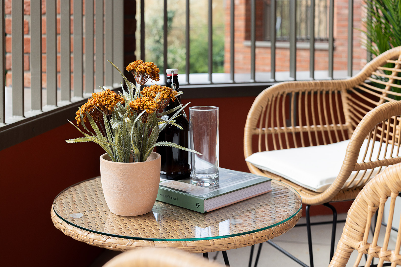 Clay Yard Balcony Interior