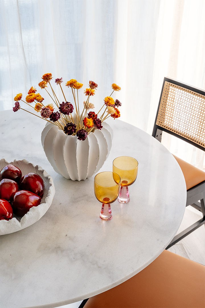 Aspen table decoration