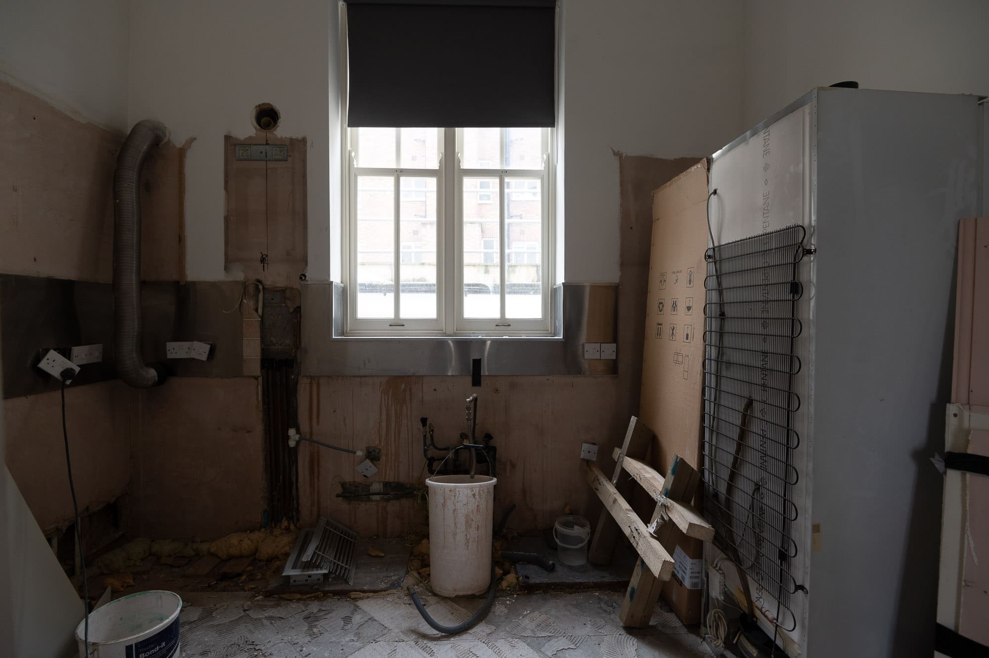 Kitchen before Furnishing of Cleveland Gardens